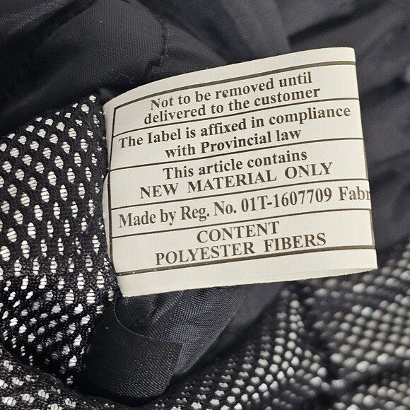 Olympia Moto Sports Men’s Sz XL Motorcycle Jacket with Zip Out Lining Black Gray - Picture 6 of 6